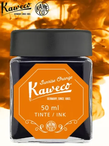 Чернила во флаконе 50 мл KAWECO Sunrise Orange (10002199) оранжевый рассвет