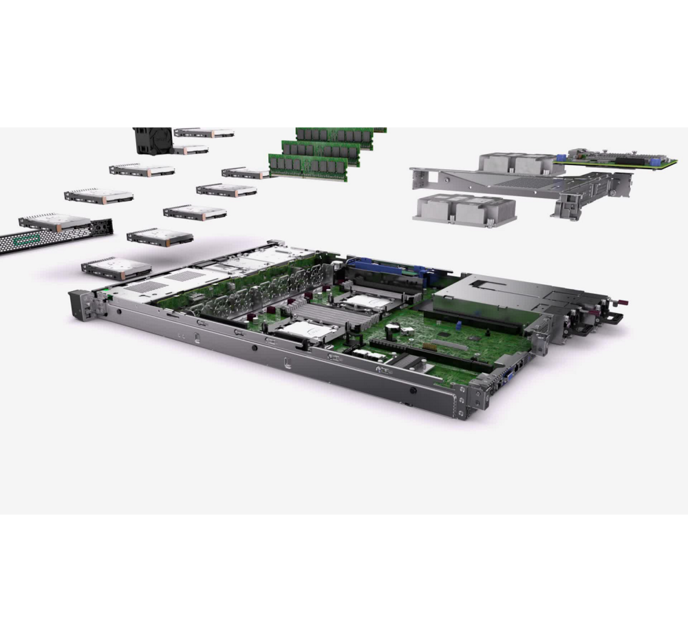 Стоечный сервер - HP Enterprise ProLiant DL160  Gen10, 1U, 8x 2.5“, 1x Xeon[5218] 16 Cores, 16Gb, P35517-B21