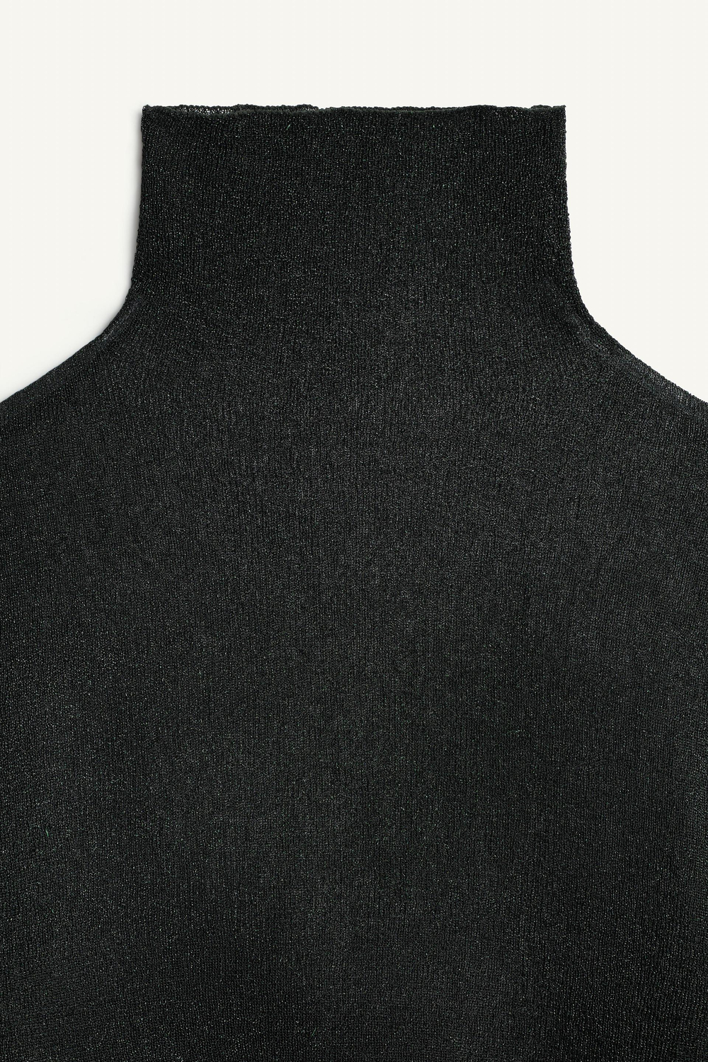 ZARA ПОЛУПРОЗРАЧНЫЙ ТОП - LIMITED EDITION, ЗЕЛЕНЫЙ