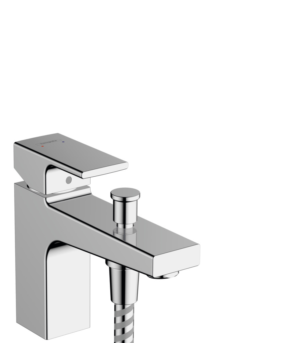 Смеситель для ванны Hansgrohe Vernis Shape и душа, Monotrou, с двумя 71464000