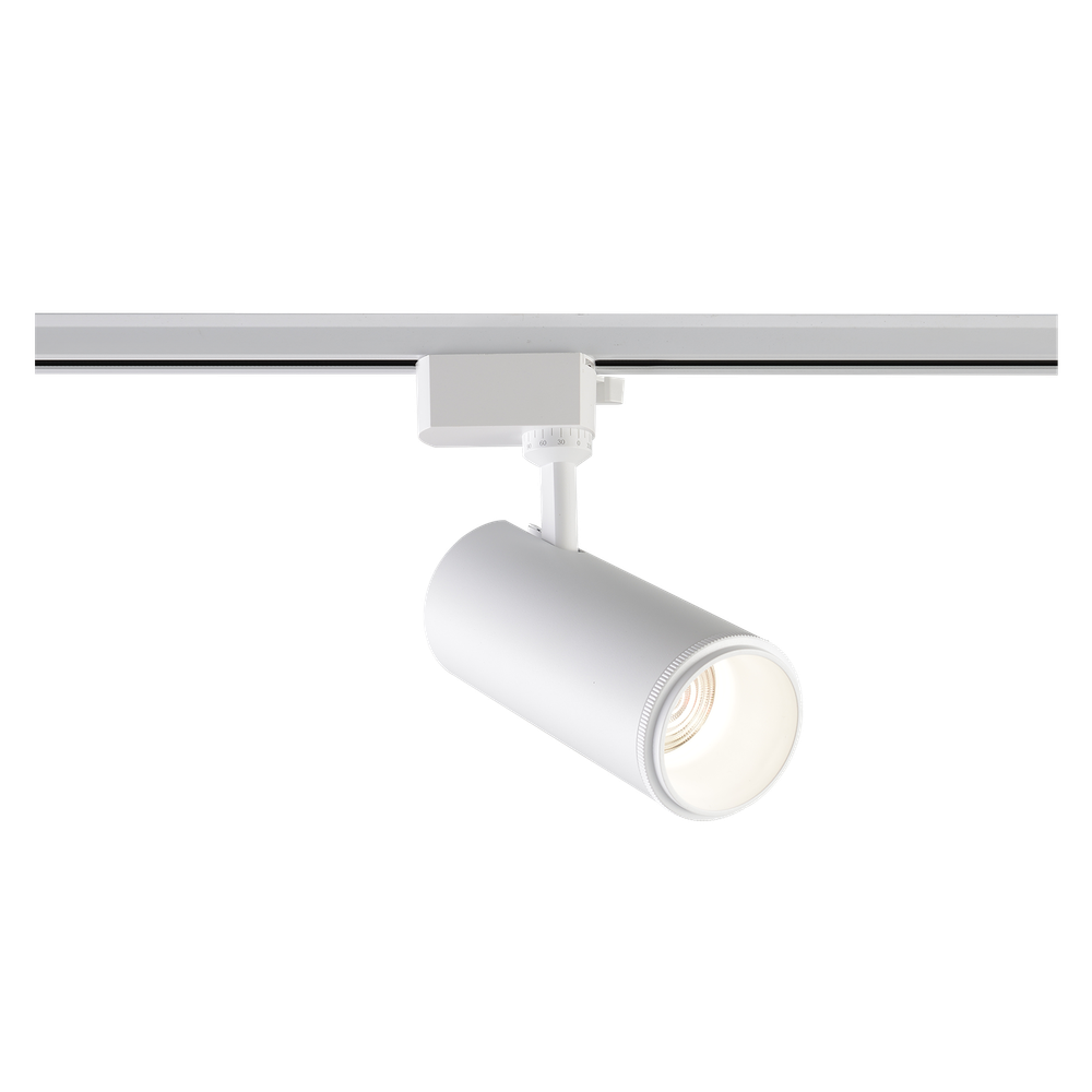 Трековый светодиодный светильник Crystal Lux CLT 0.31 021 WH 3CCT ZOOM
