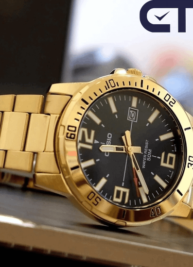 Casio MTP-VD01G-1B мужские кварцевые часы CASIO Collection