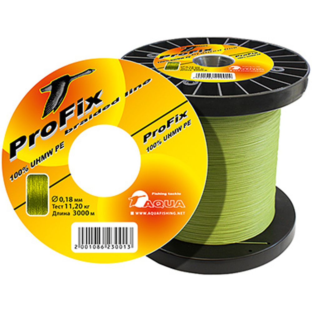Плетеный шнур для рыбалки ProFix Olive 0,25mm 100m