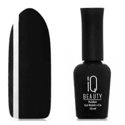 IQ BEAUTY Гель-лак #002 Black orchid, 10 мл черный