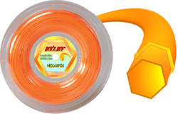 Теннисные струны Pro's Pro Hexaspin Orange (200 m)