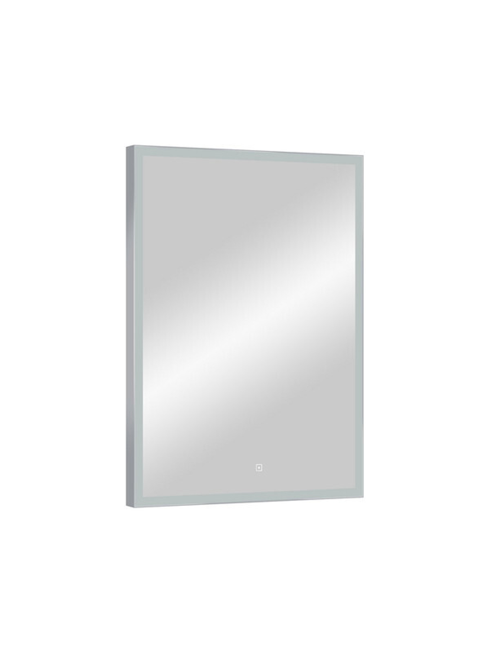 Зеркало "Frame Silver LED" 600х800