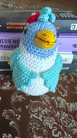 Вязаная игрушка Айка