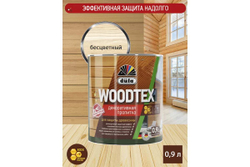 Пропитка декоративная для защиты древесины алкидная Dufa Woodtex бесцветная
