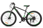 Электровелосипед Eltreco XT 600 Pro (Черно-зеленый-2663)