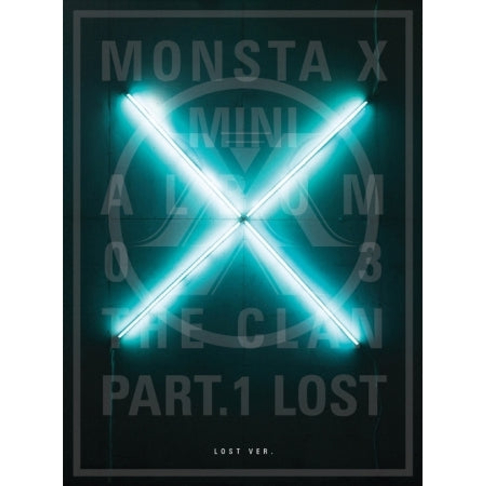 Альбом MONSTA X - THE CLAN 2.5 PART.1 LOST 3rd Mini Album LOST Version