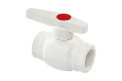 Кран шаровый TEBO сварка 32 белый 35277