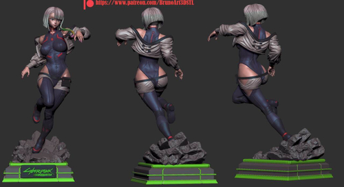 Люси lucy Lucyna Cyberpunk Киберпанк Коллекционная Фигурка Аниме