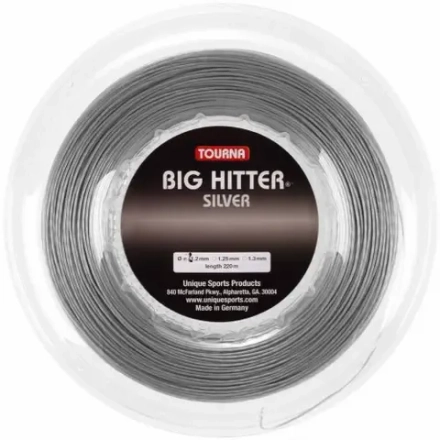 Струны теннисные Tourna Big Hitter (220 m) - silver