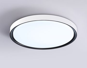 Потолочный светодиодный светильник с высокой степенью защиты IP54 20W 5000K FZ1247 WH/BK белый/чёрный Air Orbital Ambrella