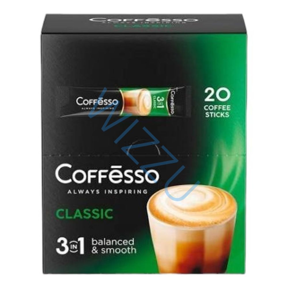 Кофе растворимый Coffesso Classic 3в1 15 гр стик