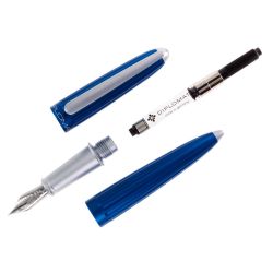 Перьевая ручка Diplomat Aero Blue синяя с пером EF (D40306021) 3
