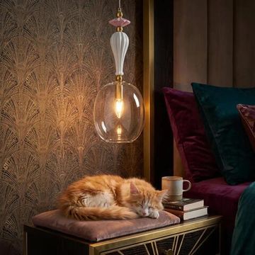 Подвесной светильник 1*Е14 CL254410 латунь FERNET Citilux