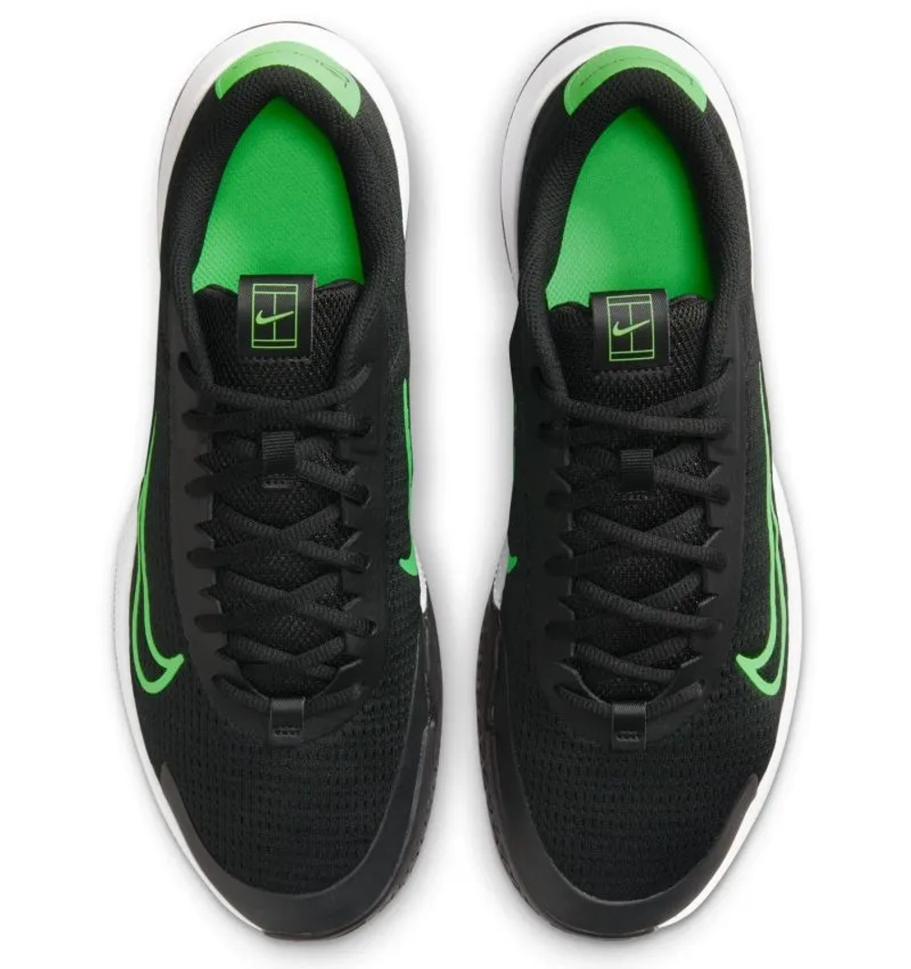 Мужские теннисные кроссовки Nike Vapor Lite 2 - black/poison green/white
