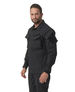 Китель Helikon-Tex Raid Shirt PolyCotton Stretch Ripstop Black