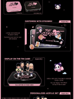 Альбом BLACKPINK - The Girls The Game OST STELLA (LIMITED) 2 Edition SET