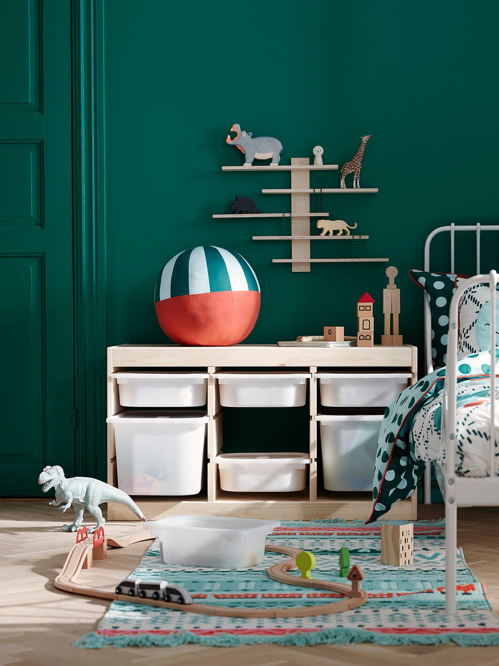 IKEA LUSTIGT  (ИКЕА ЛУСТИГТ)  -  Настенная полка 37х37 см
