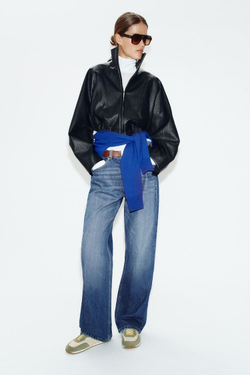 ZARA КОМБИНИРОВАННЫЕ КРОССОВКИ BAREFOOT, ЗЕЛЕНЫЙ
