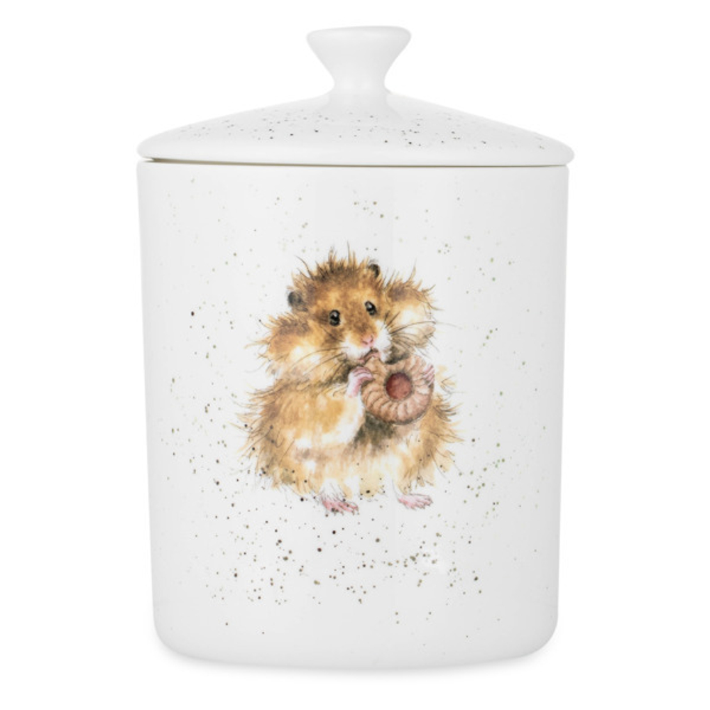 Банка для хранения с крышкой 18х13см Royal Worcester Забавная фауна Хомячок