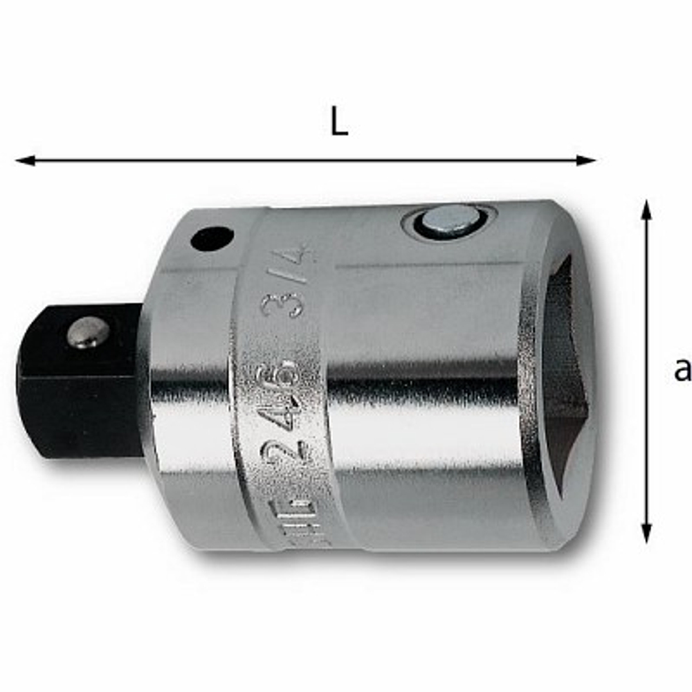 246 3/4 Переходник с 3/4" на 1/2", USAG (Италия)
