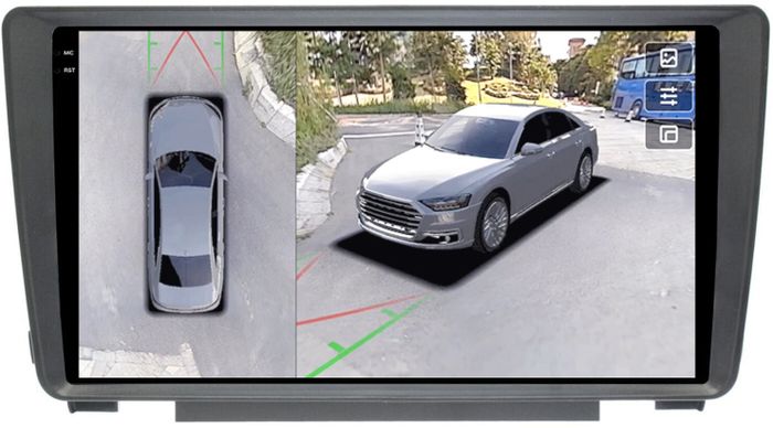 Магнитола для Skoda Octavia A5 2004-2013, Yeti (в штатную рамку) - Teyes CC3-2K-360 на Android 10, Быстрая, 2K QLED, CarPlay, 4G SIM-слот, 4 камеры в комплекте