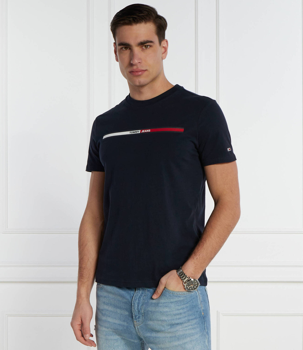 Футболка Tommy Jeans - темно-синий(DM0DM13509)
