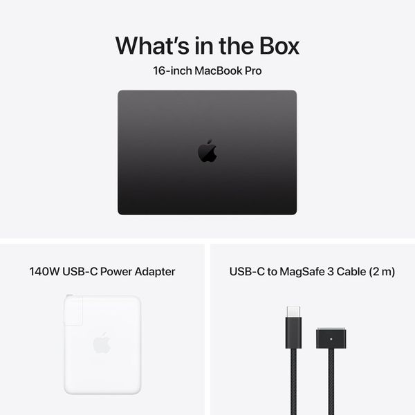 Ноутбук Apple MacBook Pro 16 2026 MGED4LL/A (M5 Max 18-Core CPU, GPU 32-Core, 36 ГБ, 2 ТБ), черный космос