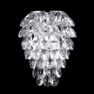 Настенный светильник Charme AP3 Chrome/Transparent хром Crystal Lux