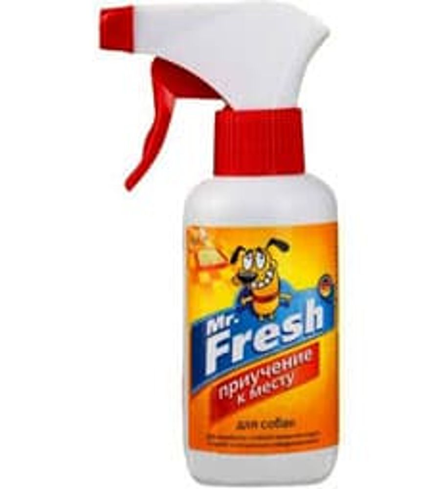 Mr.Fresh Приучение к месту спрей для собак, 200мл F106 Mr.Fresh Приучение к месту спрей для собак, 200мл F106