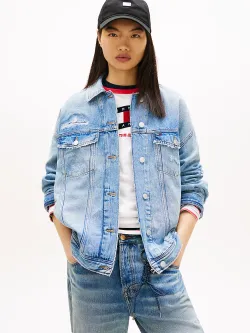 Куртка джинсовая женская TOMMY JEANS OVSZ TRUCKER JACKET