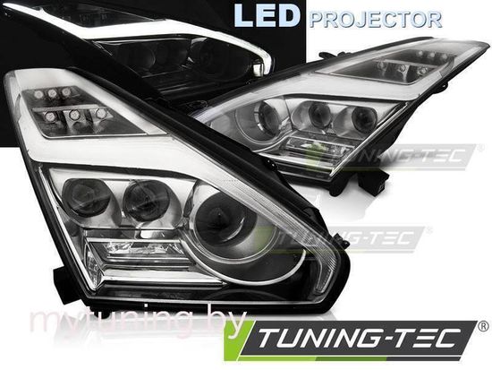 Передние фары LED CHROME для Nissan GT-R