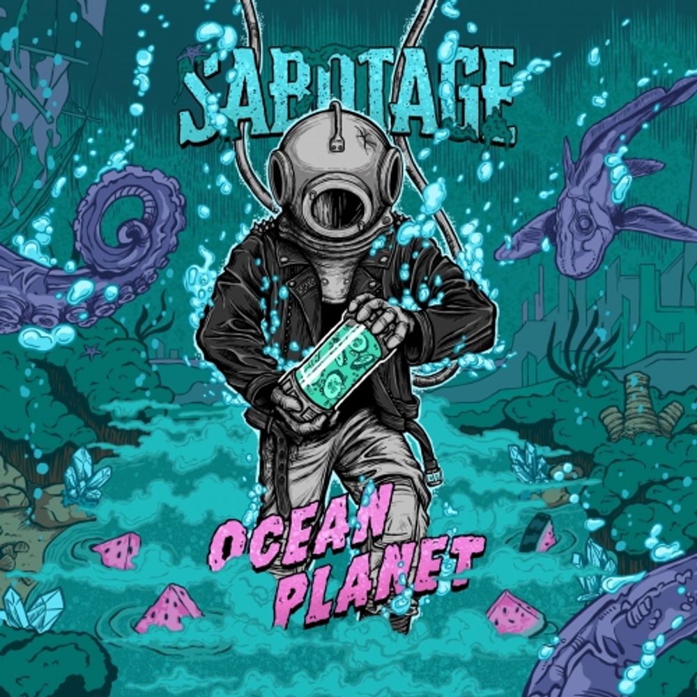 Пиво Саботаж Оушен Плэнет Кьюкамбер &amp; Ватермелон / Sabotage Ocean Planet: Cucumber &amp; Watermelon 20л - кег