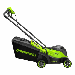 Газонокосилка аккумуляторная Greenworks GD24LM331 24V, 33 см бесщеточная без АКБ и ЗУ, 2520607