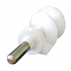 Шнек мясорубки MOULINEX MS004 SS-989843 6-гран (длинный шток) (236) пластиковый корпус