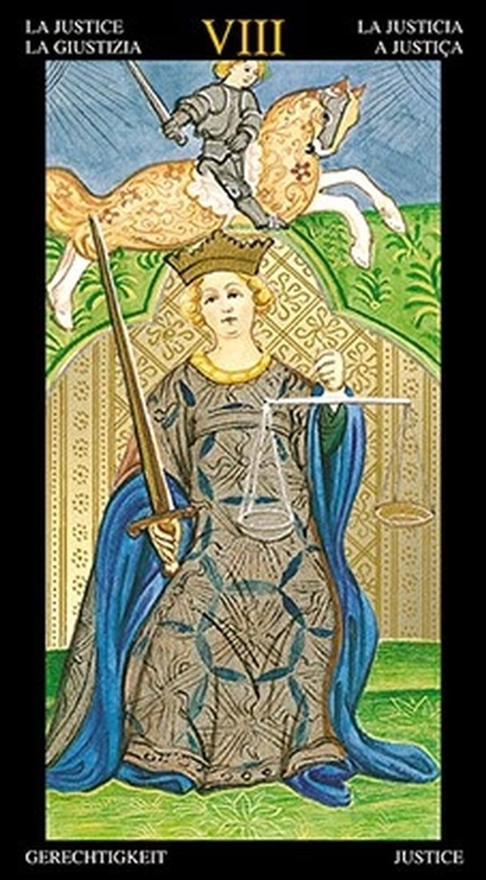 Golden Visconti Tarot - Grand Trumps / Таро Висконти Золотое. Старшие Арканы