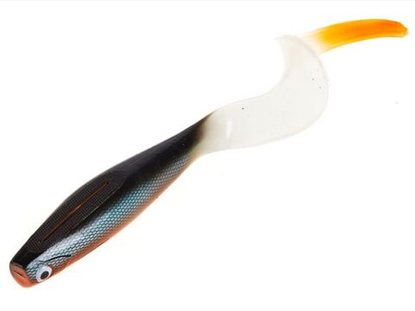 Виброхвост LJ 3D Series Kubira Fire Tail 9" (22,8 см), цвет PG40, 1 шт.