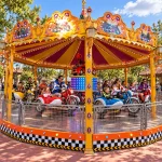 Карусель «Moto racing» с установкой