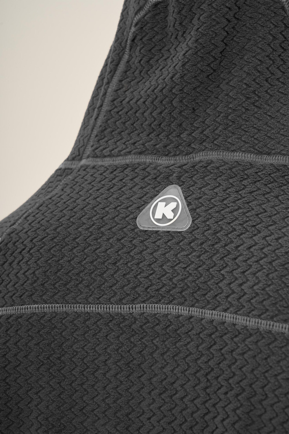 Худи KUL'TURA "ZIGZAG FLEECE" Серый