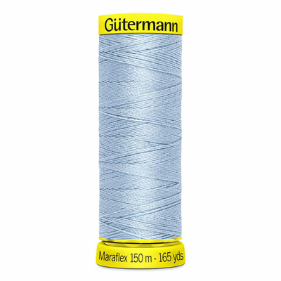 Нитки для трикотажа Gutermann Maraflex 120 (150 метров), 5 кат. | 276 бледно-голубой