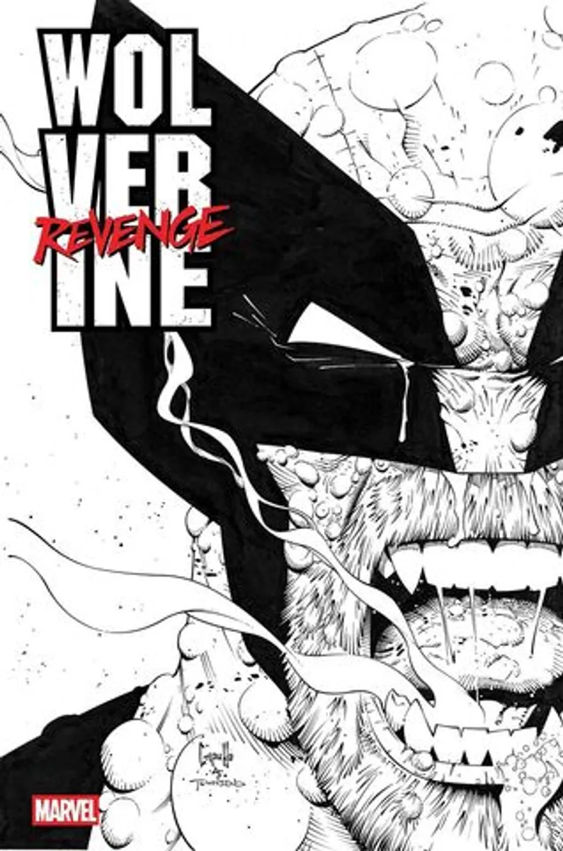 Wolverine Revenge Red Band Raw Black & White Edition #4 (Cover A)