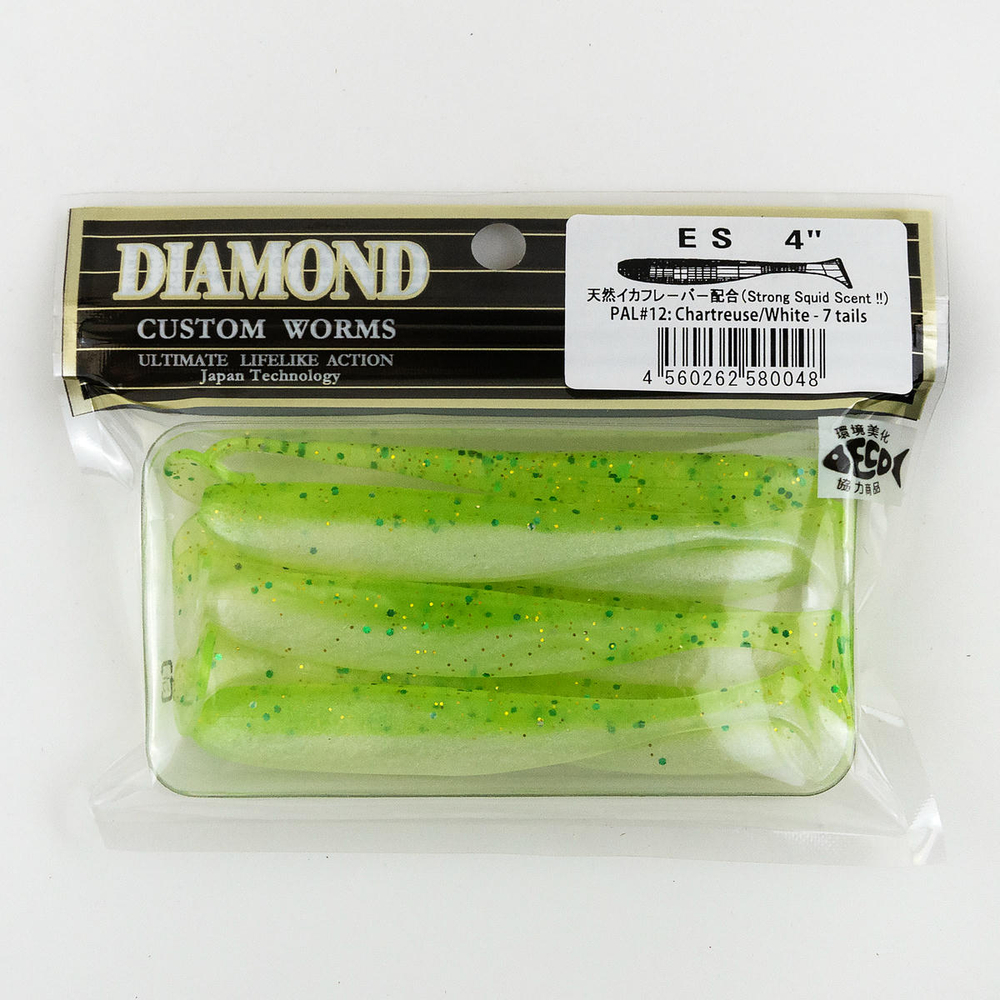 Силиконовая приманка DIAMOND ES 4" (7шт/уп)