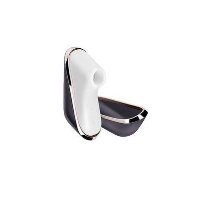 Вакуум-волновой бесконтактный стимулятор клитора в компактном формате Satisfyer Pro Traveler (11 режимов) (Цвет: белый, черный, золотистый)