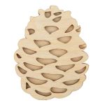 Заготовка из фанеры Шишки 9х7х0.3 см, Mr.Carving КЛ-17