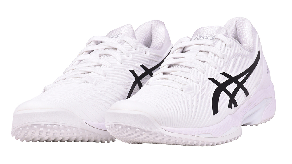 Женские Кроссовки теннисные Asics Solution Speed FF 2 Grass - white/black