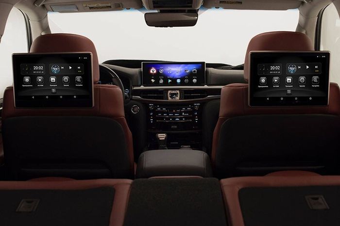 Мультимедиа блок для Lexus LX570 2016+ и LX450d - Carsys NaviBox10 на Android 10, Быстрая, 4G SIM-слот, Carplay