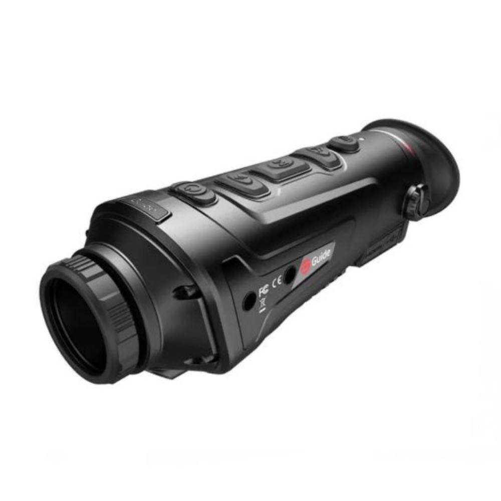 Тепловизионный монокуляр Guide TK421 400х300 17μm ≤30mk, ø25мм, зум х1.7-х6.8, ЛЦУ, WiFi, до 5ч, обнаружение 700м, DISC